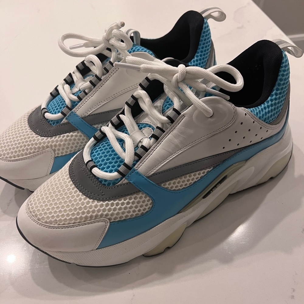 CHRISTIAN DIOR B22 SNEAKERS (sky blue) SIZE 42